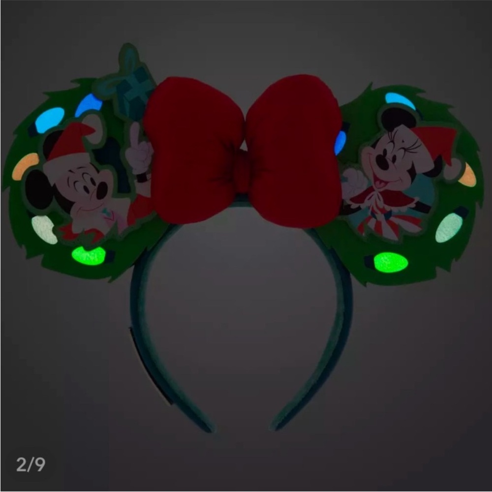 Loungefly Disney Holiday Ears 2023- **glow in the dark** - Picture 5 of 5